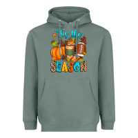 Sage 'tis the season american  football Heavyweight Hoodie - Zillion Design Studio