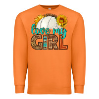 Carrot love my girl volleyball Premium Sweatshirt - HRA Design Shop