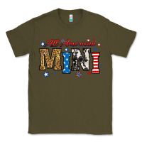 Army Green all american mini Classic Tee - RanaPortraitStore