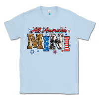 Dusty Blue all american mini Classic Tee - RanaPortraitStore