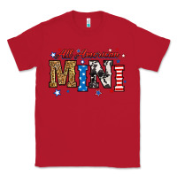 Red all american mini Classic Tee - RanaPortraitStore