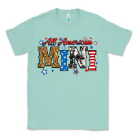 Seafoam all american mini Classic Tee - RanaPortraitStore