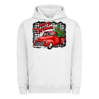 Pigment Lunar Rock merry christmas red truck christmas trees Urban Hoodie - Jasminsmagicworld