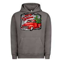 Pigment Tornado merry christmas red truck christmas trees Urban Hoodie - Jasminsmagicworld