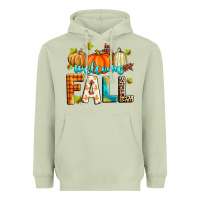Matcha welcome fall Heavyweight Hoodie - Zillion Design Studio