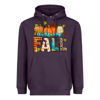 Plum welcome fall Heavyweight Hoodie - Zillion Design Studio
