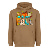 Toasted Coconut welcome fall Heavyweight Hoodie - Zillion Design Studio