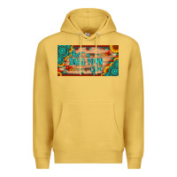 Antique Gold just a small town girl wlth gemstone arrow and sunflowers licanse plat Premium Hoodie - Artiststas