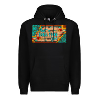 Black just a small town girl wlth gemstone arrow and sunflowers licanse plat Premium Hoodie - Artiststas