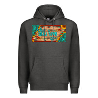 Charcoal Heather just a small town girl wlth gemstone arrow and sunflowers licanse plat Premium Hoodie - Artiststas