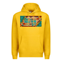 Lemon just a small town girl wlth gemstone arrow and sunflowers licanse plat Premium Hoodie - Artiststas