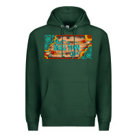 Sports Green just a small town girl wlth gemstone arrow and sunflowers licanse plat Premium Hoodie - Artiststas