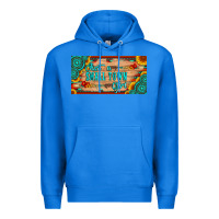 True Royal just a small town girl wlth gemstone arrow and sunflowers licanse plat Premium Hoodie - Artiststas