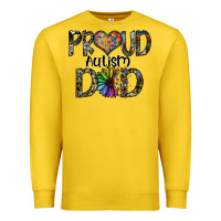Lemon proud autism dad Premium Sweatshirt - SublimationCraftShop