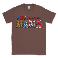 Chestnut all american mama Classic Tee - RanaPortraitStore