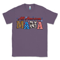 Lavender all american mama Classic Tee - RanaPortraitStore