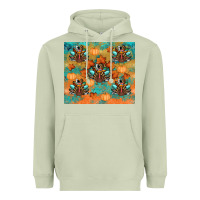Matcha thanksgiving turkey fall Heavyweight Hoodie - RanaPortraitStore