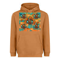Meerkat thanksgiving turkey fall Heavyweight Hoodie - RanaPortraitStore