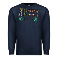 Navy army mom Premium Sweatshirt - SublimationCraftShop