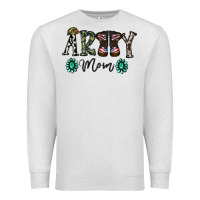 Oatmeal Heather army mom Premium Sweatshirt - SublimationCraftShop