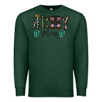 Sports Green army mom Premium Sweatshirt - SublimationCraftShop