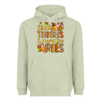 Matcha thick thighs and pumpkin pies Heavyweight Hoodie - Zillion Design Studio