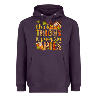 Plum thick thighs and pumpkin pies Heavyweight Hoodie - Zillion Design Studio
