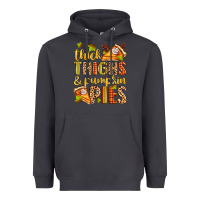 Smoke thick thighs and pumpkin pies Heavyweight Hoodie - Zillion Design Studio