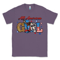 Lavender all american girl Classic Tee - RanaPortraitStore