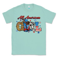 Seafoam all american girl Classic Tee - RanaPortraitStore