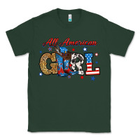 Sports Green all american girl Classic Tee - RanaPortraitStore