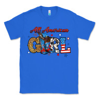 True Royal all american girl Classic Tee - RanaPortraitStore