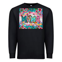 Black Easter Mama Leopard tumbler Easter Day Premium Sweatshirt - Neo Western