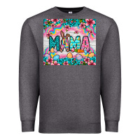 Charcoal Heather Easter Mama Leopard tumbler Easter Day Premium Sweatshirt - Neo Western
