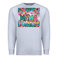 Heather Grey Easter Mama Leopard tumbler Easter Day Premium Sweatshirt - Neo Western