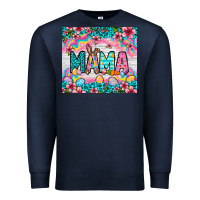 Navy Easter Mama Leopard tumbler Easter Day Premium Sweatshirt - Neo Western