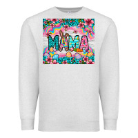 Oatmeal Heather Easter Mama Leopard tumbler Easter Day Premium Sweatshirt - Neo Western