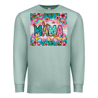 Seafoam Easter Mama Leopard tumbler Easter Day Premium Sweatshirt - Neo Western