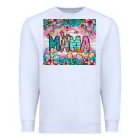 White Easter Mama Leopard tumbler Easter Day Premium Sweatshirt - Neo Western