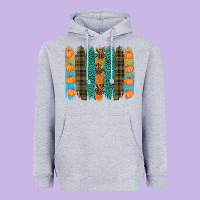Thanksgiving Brushstrokes Heavyweight Hoodie Designed By Ranaportraitstore