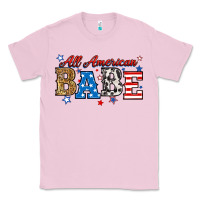 Bubblegum Pink all american babe Classic Tee - RanaPortraitStore