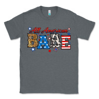 Charcoal Heather all american babe Classic Tee - RanaPortraitStore