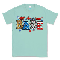 Seafoam all american babe Classic Tee - RanaPortraitStore