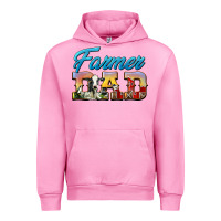 Fuchsia Pink Western Farmer Dad Urban Hoodie - LillyAllenDesigns