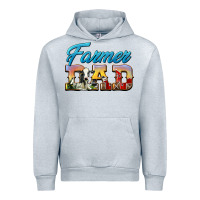 Heather Grey Western Farmer Dad Urban Hoodie - LillyAllenDesigns