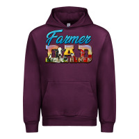 Mauve Wine Western Farmer Dad Urban Hoodie - LillyAllenDesigns