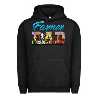 Pigment Black Western Farmer Dad Urban Hoodie - LillyAllenDesigns