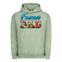 Pigment Oil Green Western Farmer Dad Urban Hoodie - LillyAllenDesigns