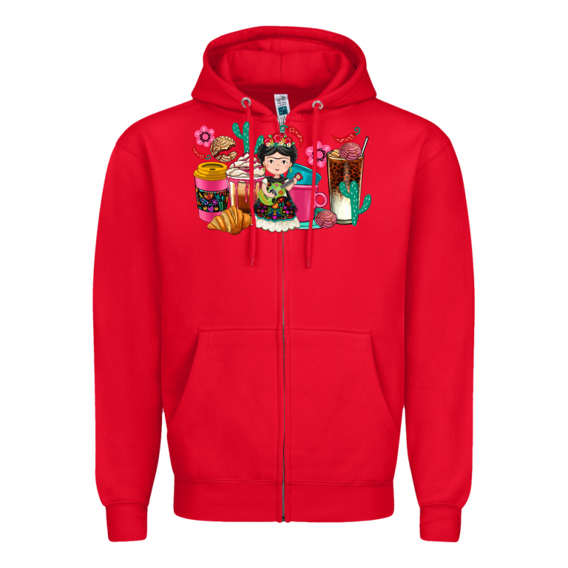 But First Cafecito Y Chismecito Zipper Hoodie by RanaPortraitStore | Teevron