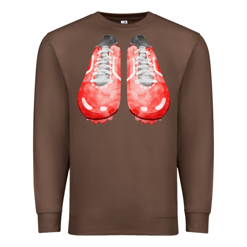 Red Cleats Fa Element 2 Premium Sweatshirt by FaDigitalArtStudio | Teevron